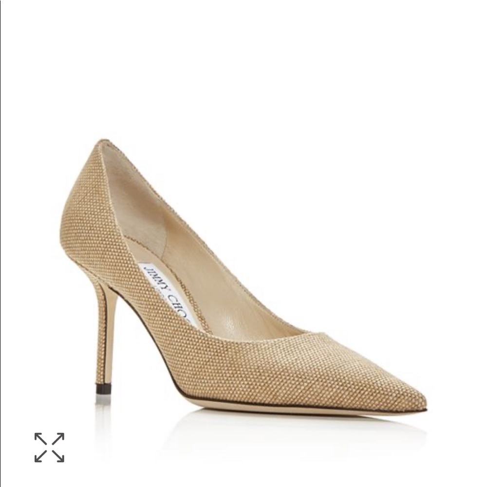 Jimmy choo love pointed toe pumps
